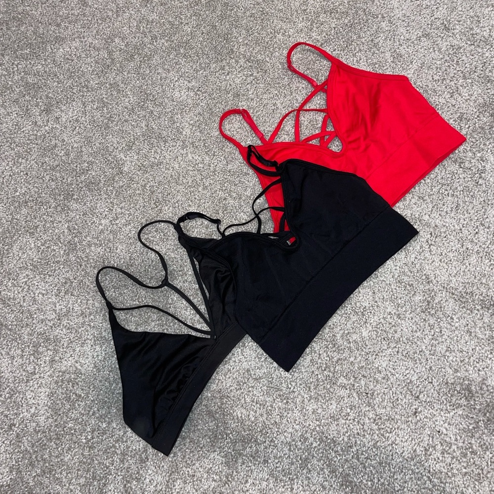 Pink/Victoria secret bra bundle